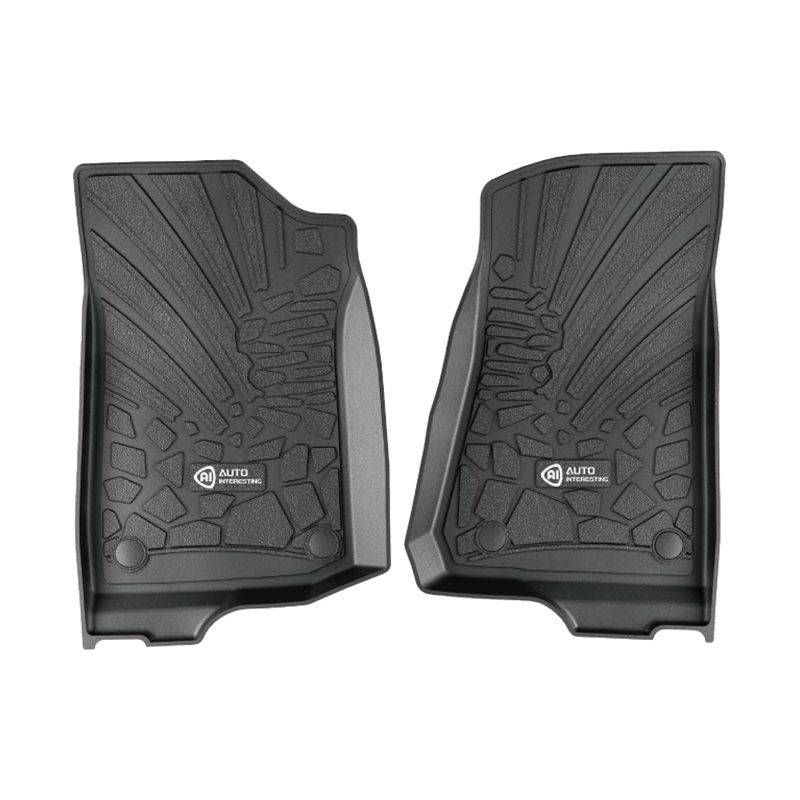 JEEP GLADIATOR / WRANGLER FRONT 2018-2022 (Sort, et sæt med 2 stk.)